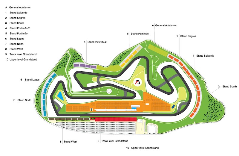 Vstupenky na Formulu 1 - Veľká cena Portugalska 2020 - nedeľa