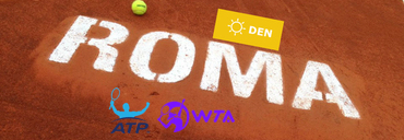 RÍM MASTERS - SEMIFINÁLE MUŽI DVOJHRA ŽENY ŠTVORHA | DENNÁ SESSION