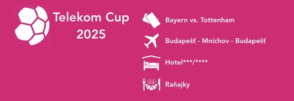 BAYERN MNICHOV - TOTTENHAM | Telekom Cup | letecký zájazd