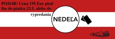 F1 RAKÚSKO | vstupenky na celý pretekársky deň (nedeľa)