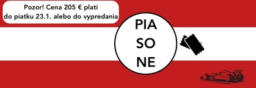 F1 RAKÚSKO | vstupenky na celý pretekársky víkend (pia + so + ne)