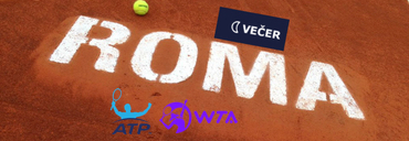 RÍM MASTERS - SEMIFINÁLE MUŽI DVOJHRA A ŽENY ŠTVORHA | VEČERNÁ SESSION